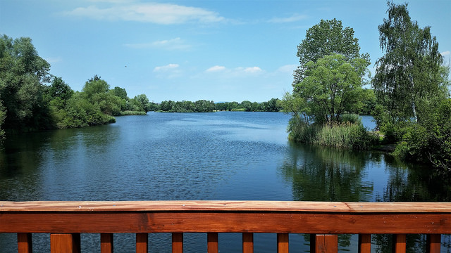 View from a bridge