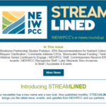 This is an image of NEIWPCC's newsletter, Streamlined