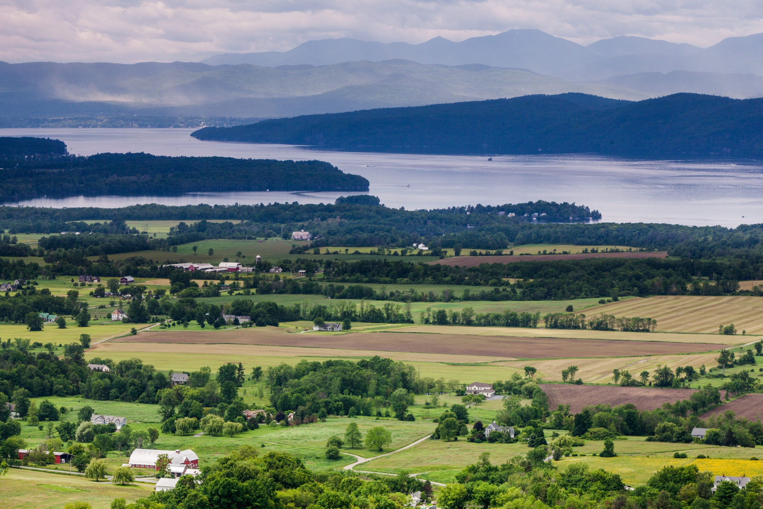 Lake Champlain basin, Vermont.