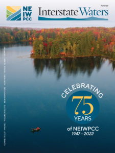 Cover image of the Fall 2022 issue of "Interstate Waters" magazine.