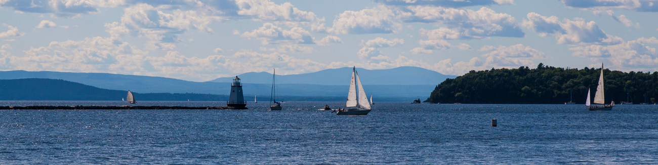 Sailboats on the Hudson River