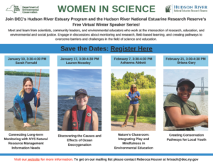 Hudson River Programs Host “Women in Science” Speaker Series