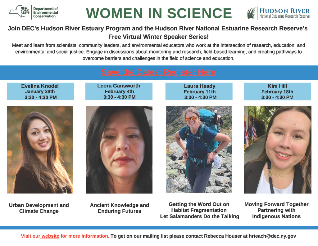 Hudson River Programs Host “Women in Science” Speaker Series