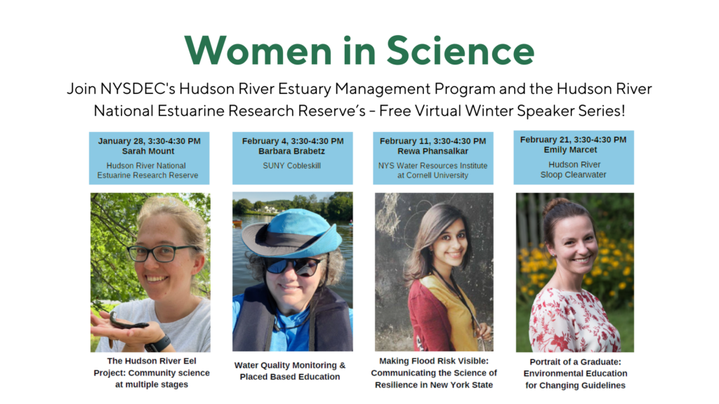Hudson River Programs Host Virtual “Women in Science” Speaker Series